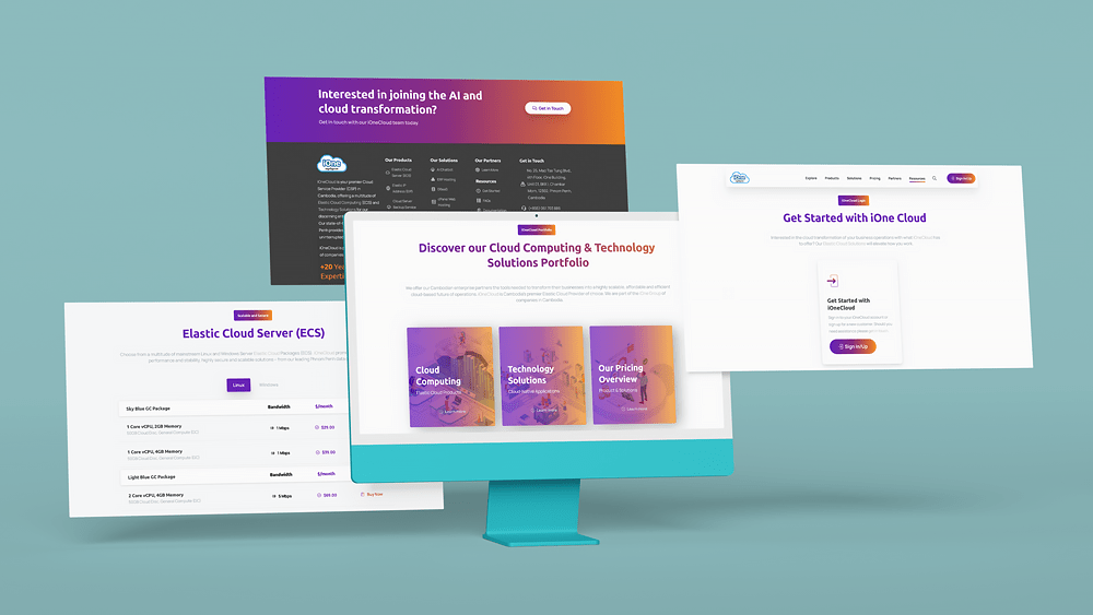 WordPress Designer in Cambodia | iOneCloud Elastic Cloud Host in Phnom Penh