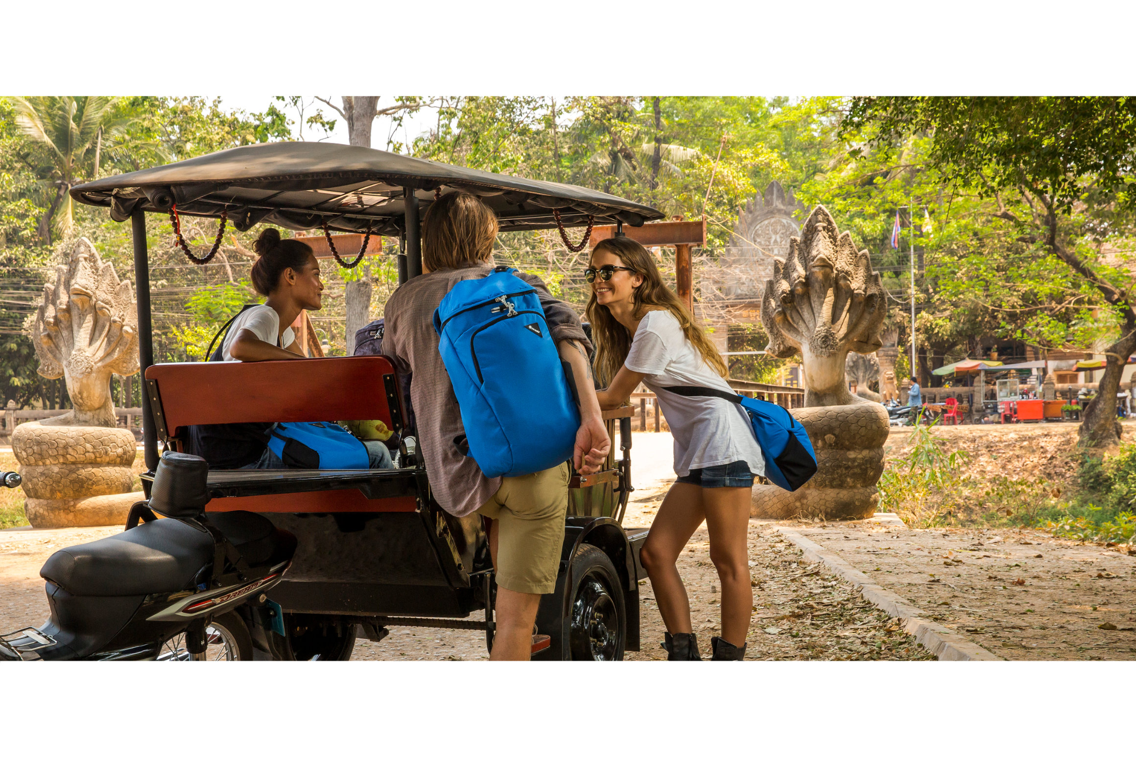Flashpackers and Pacsafe bags - Siem Reap, Cambodia