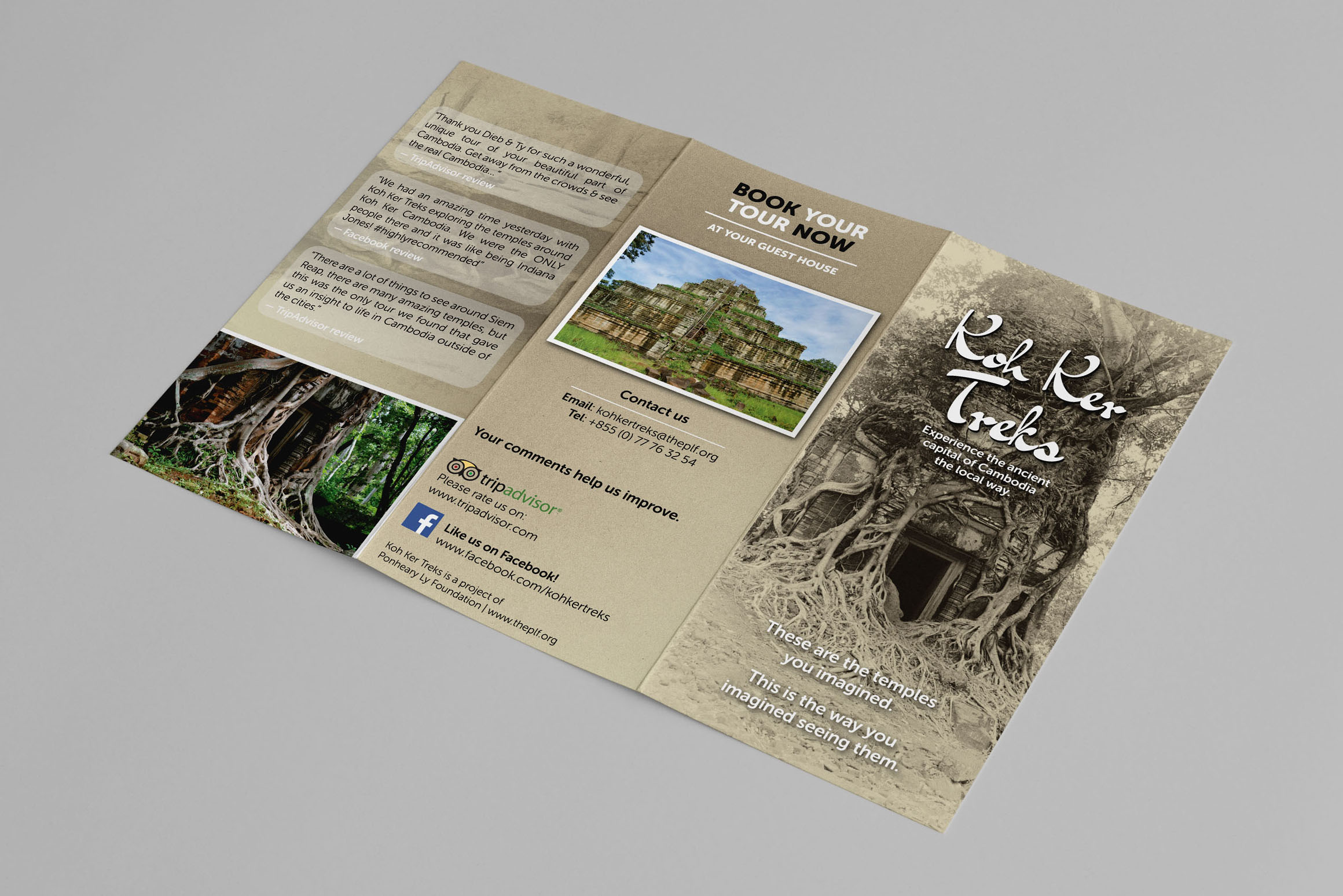 Layout Design - Tri-fold Brochure