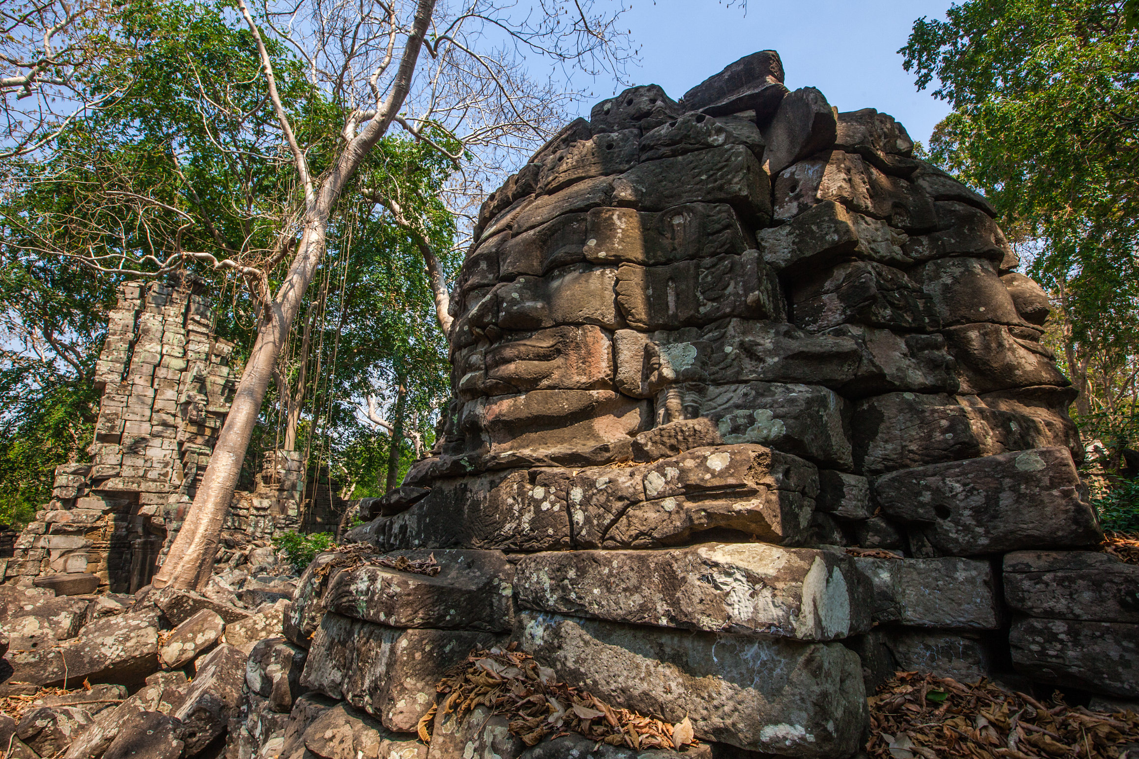 Ancient Khmer ruins of Banteay Chhmar in Cambodia